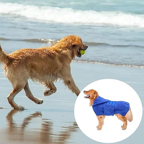Geyecete Dog Drying Coat with Hood - Image 5