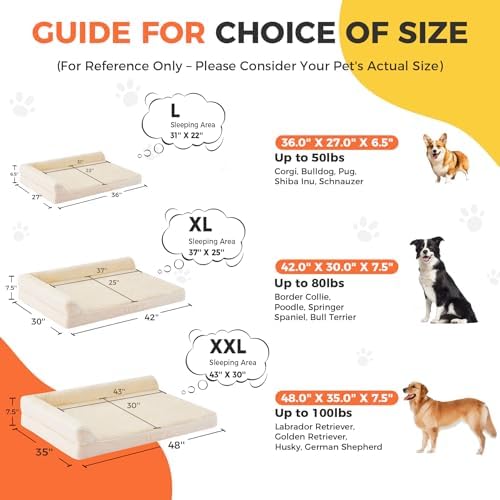 Orthopedic Dog Bed for Medium Size Dog - Image 5