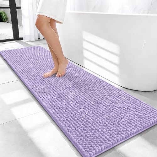 OLANLY Thick Chenille Bathroom Runner Rugs Mats 59x20 by OLANLY