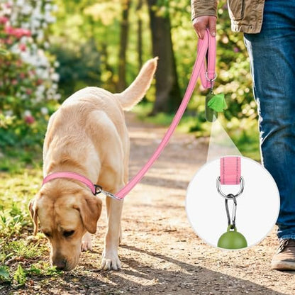 Joytale Reflective Dog Leash for Medium & Large Dogs, 4 FT x 1" - Image 2