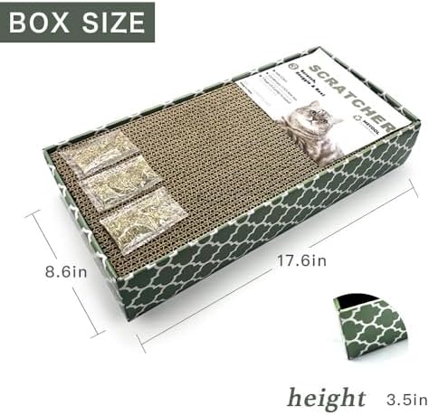 Cat Scratcher Cardboard Scratching Pads Scratch Lounge Bed - Image 2