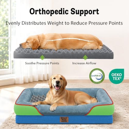 Chez Paw Waterproof Orthopedic XL Dog Bed - Image 2