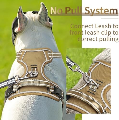 HEELE Dog Harness, Dog Harness for Small Medium Large Dogs No Pull Adjustable - Image 5
