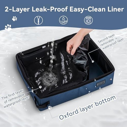 PETSFIT Portable Travel Cat Litter Box - Image 3