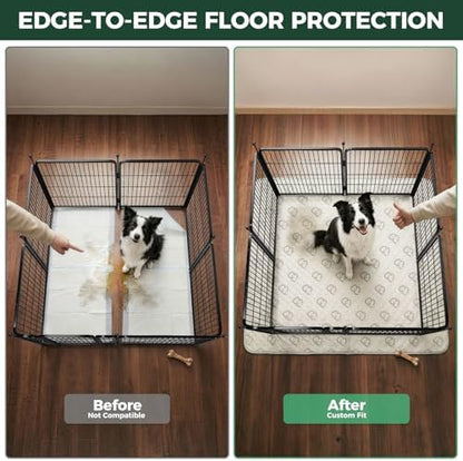 FXW Rollick Dog Playpen with Washable Pee Pad, 8 Panels - Image 3