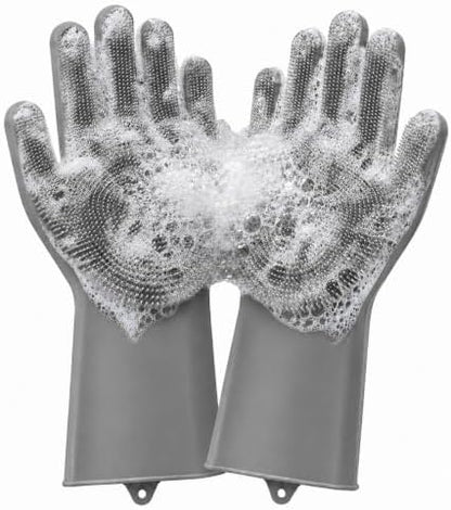 Silicone Dishwashing Gloves by Forliver