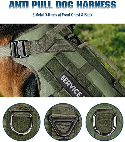 Petnanny Tactical Dog Harness Service Vest - Image 4