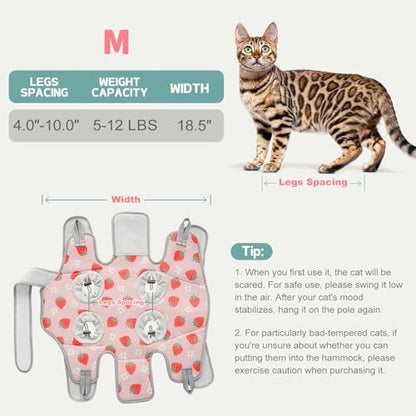 Supet Cat Grooming Hammock Harness - Image 2