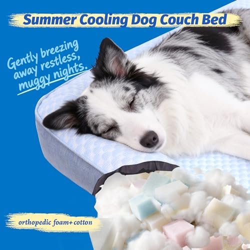 WATANIYA PET Cooling Dog Bed, Washable Cooling Mat - Image 4
