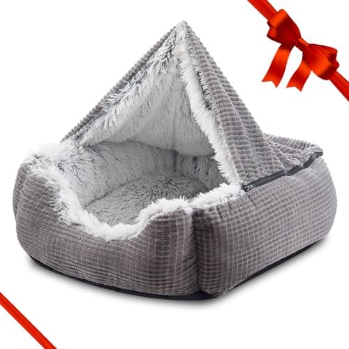 MIXJOY Dog Beds for Small Dogs by MIXJOY