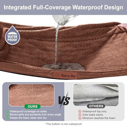 Rainmr Waterproof Dog Bed for Small Dogs - Image 4