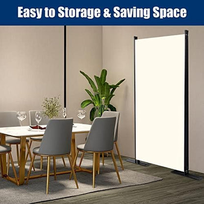Room Divider 3 Panel-102''Wide, 6FT Room Dividers and Folding Privacy Screen - Image 4