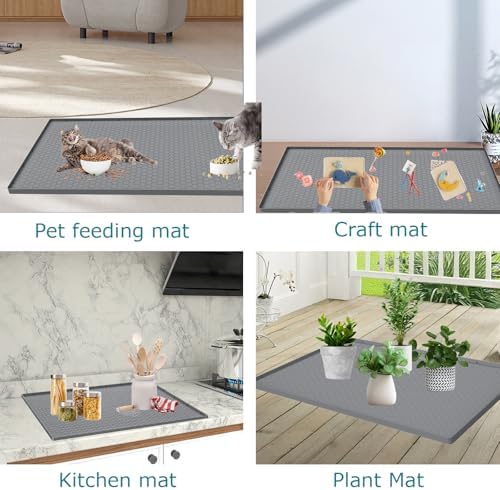 Cat Litter Mat, Silicone Large Cat Mat - Image 6