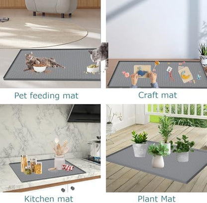 Cat Litter Mat, Silicone Large Cat Mat - Image 6