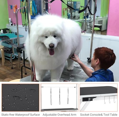 47" Upgraded Electric Dog Grooming Table - Image 6