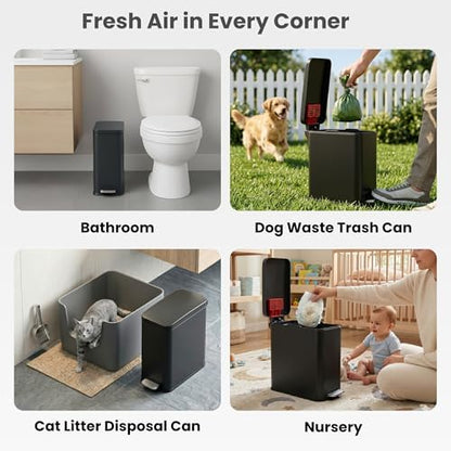 iTouchless 3 Gallon Cat Litter Waste Bin - Image 7