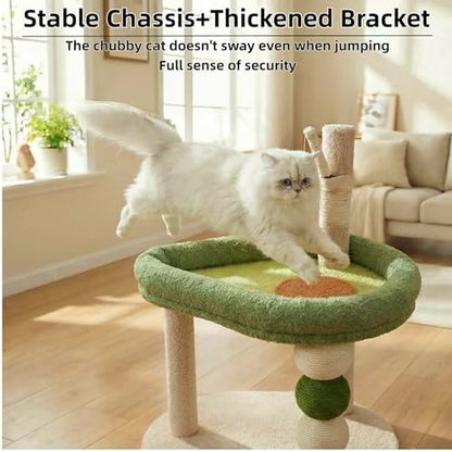 Cat Scratching Post, 28.35" H Cat Tree/Cat Tree Tower - Image 2