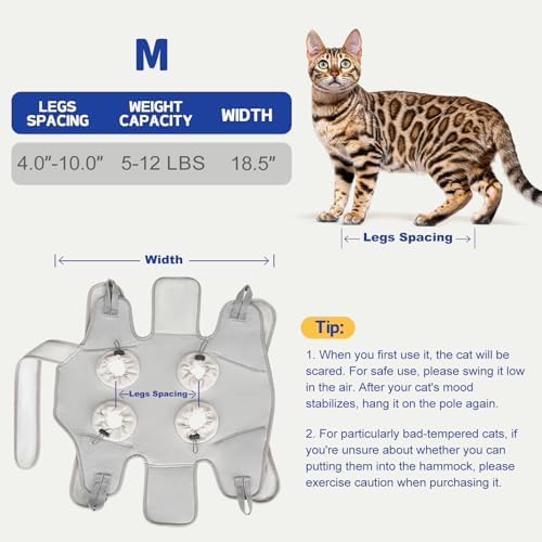 Supet Cat Grooming Hammock Harness - Image 5