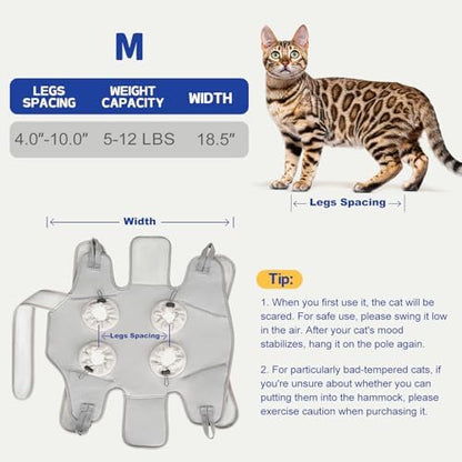 Supet Cat Grooming Hammock Harness - Image 5
