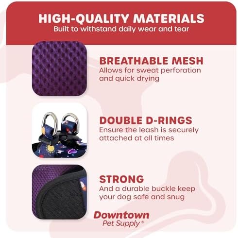 Downtown Pet Supply Step-in Dog Harness – No Pull, Adjustable Padded Mesh - Image 4