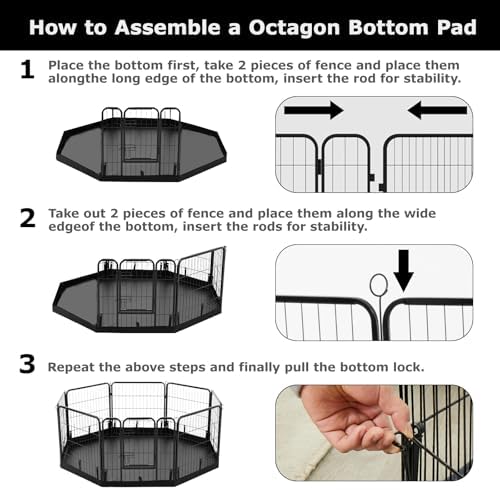 PJYuCien Octagon Playpen Bottom Pad - Image 4
