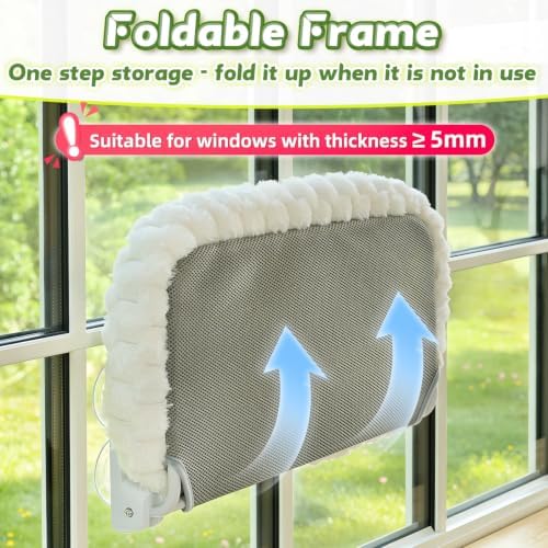 AMOSIJOY Foldable Cat Window Perch - Image 2