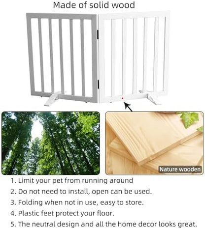 ZJSF Freestanding Indoor Dog Gate - Image 6