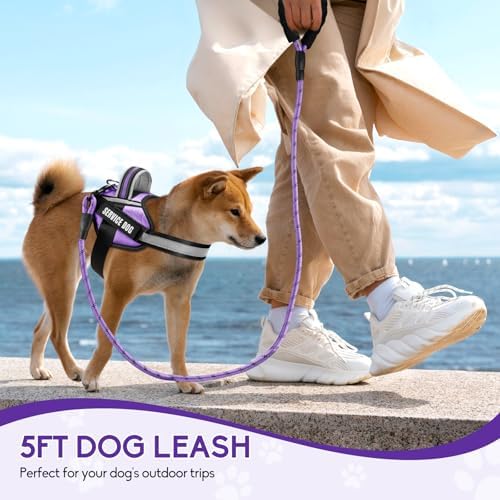 Service Dog Vest Harness and Leash Set, Animire in Training Dog Harness - Image 6