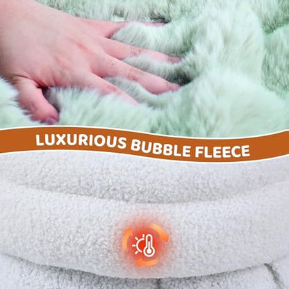 3 in 1 Semi-Enclosed Self Warming Burrow Cat Bed Sleeping Cave - Image 3
