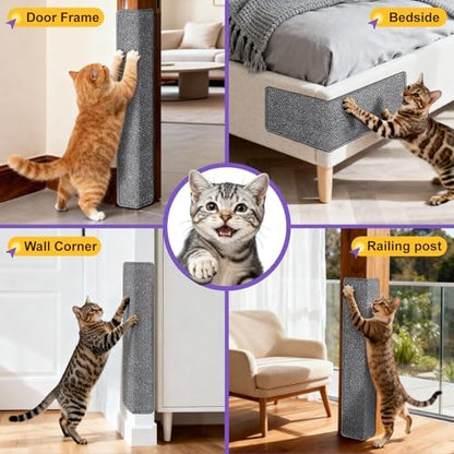 ENONCI Door Protector from Cat Scratching 30x7.8 Cat Wall Corner Scratcher - Image 5