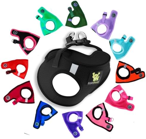 EcoBark Step in Dog Harness, Fully Adjustable Double Padded, X Large by EcoBark