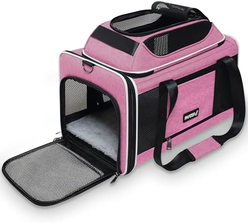 Top-Expandable Cat Carrier 18x11x11, United Delta American Airline Approved by Comfortforyourpets