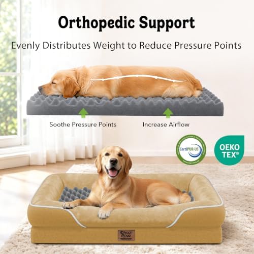 Chez Paw Waterproof Orthopedic Dog Bed - Image 2