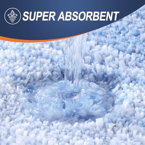 OLANLY Bathroom Rugs Mat 34x21, Extra Soft Absorbent Microfiber Bath Rugs - Image 4