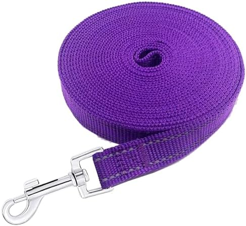 Nylon Training Dog Leash for Small Medium Dogs, 15ft 20ft 30ft 50ft 100ft - Image 3