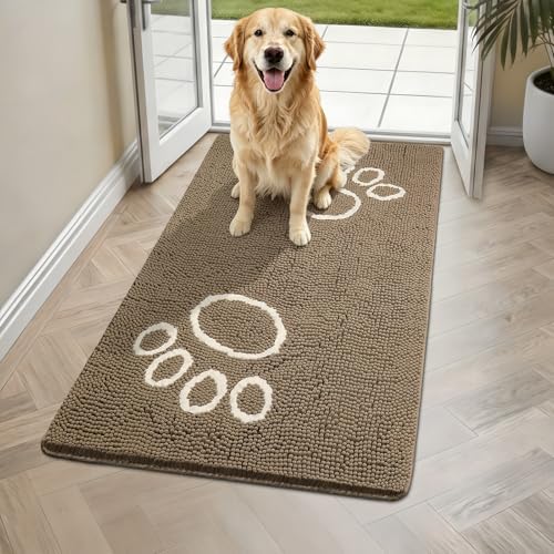 Bcoimo Super Absorbent Dog Door Mat by Bcoimo