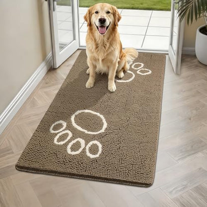 Bcoimo Super Absorbent Dog Door Mat by Bcoimo