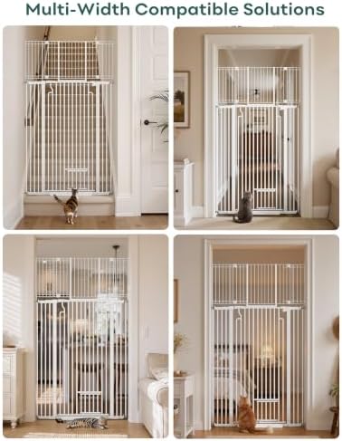Ostutry 71in Extra Tall Pet Gate - Image 6