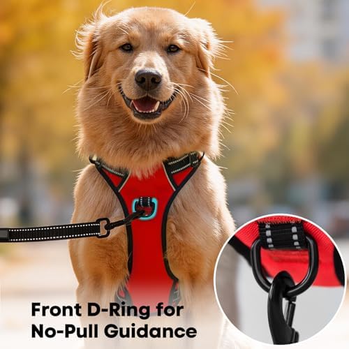 PoyPet No Pull Dog Harness Small, Reflective Vest - Image 2
