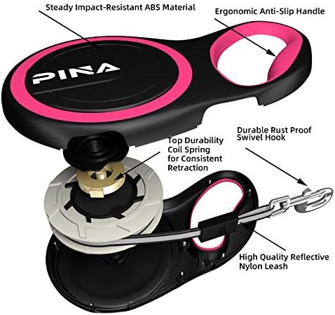 PINA Retractable Dog Leash, 26ft Dog Leash - Image 3