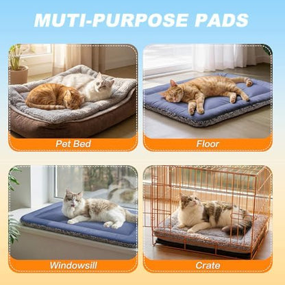 Self Warming Cat Bed, Reversible Cooling Mat - Image 6