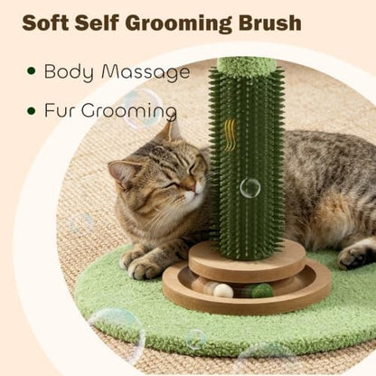 40'' Tall Cat Scratching Post, Cat Toys, Scratcher Tree - Image 5