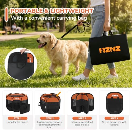 Dog Cat Small Animal Puppy Playpen Crate - Image 4