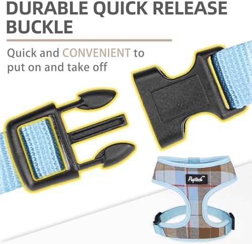 PUPTECK Small Dog Harness and Leash Set No Pull - Image 4