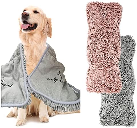 Patas Lague 2 Pack Absorbent Dog Towel by PatasLague