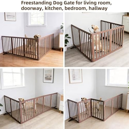 ZJSF Freestanding Indoor Dog Gate - Image 4
