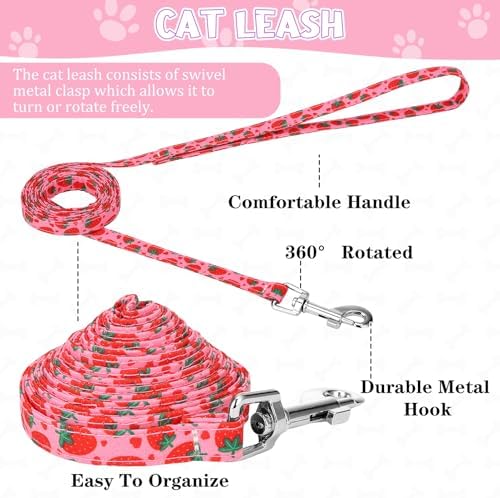 2 Pack Cat Harness and Leash Escape Proof Adjustable Cat Harness - Image 4