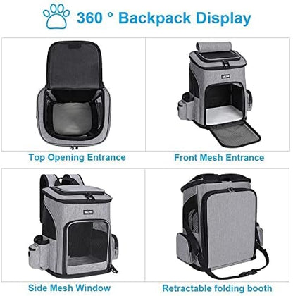 HALOVIE Pet Carrier Backpack Expandable - Image 5