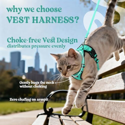rabbitgoo Cat Harness and Leash Set, Escape Proof Vest - Image 3