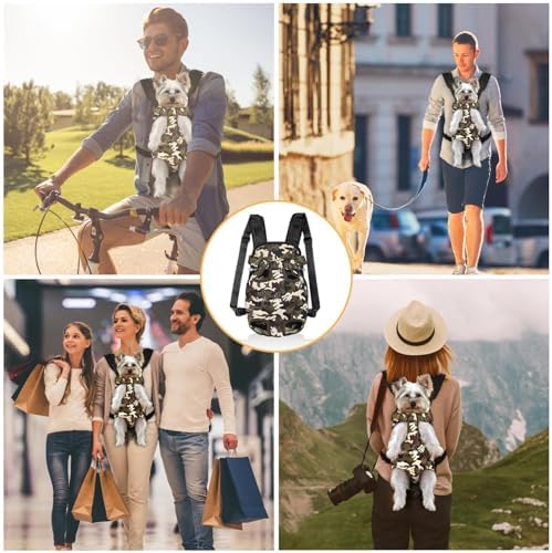 YUDODO Pet Dog Carrier Backpack Adjustable Front Carrier - Image 5